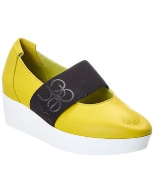 Arche Fujako Leather Trainer - Yellow