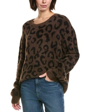 Bella Dahl Fuzzy Eyelash Sweater - Black
