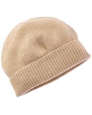 Sofiacashmere Sofiacashmere Cashmere Hat - Natural