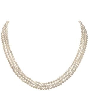 Margo Morrison Pearl Necklace - Metallic