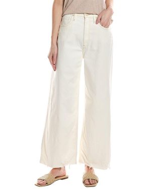 Hudson Jeans James High-Rise Ecru Wide Leg Crop Jean - Natural
