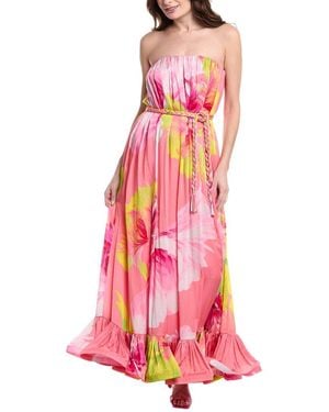Hemant & Nandita Maxi Dress - Pink