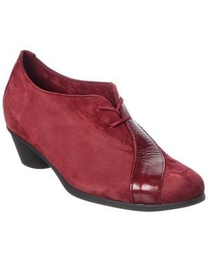 Arche Cynbee Leather Flat - Red