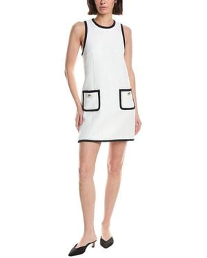 Cinq À Sept Contrast Auden Dress - White