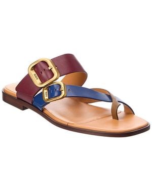 Tod's Leather Sandal - Pink