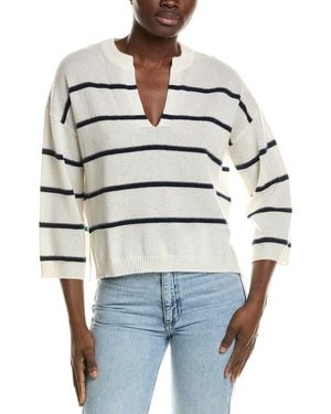 ARCHER Madison Cashmere Jumper - White