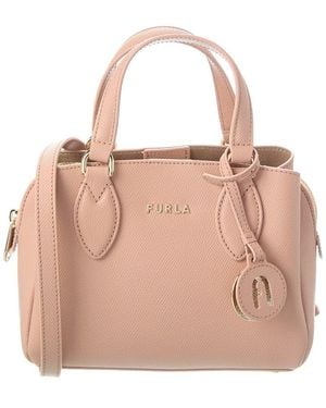 Furla Minerva Leather Mini Bag - Pink