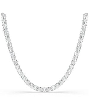 Lab Grown Diamonds 14k 15.00 Ct. Tw. Lab-grown Diamond Necklace - White