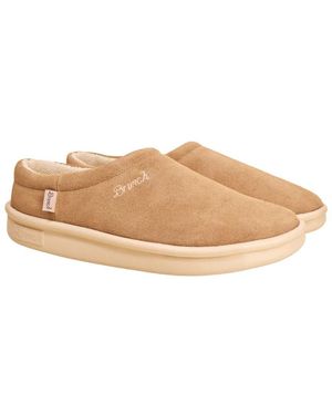 Brunch Viva Suede Slip-On - Natural