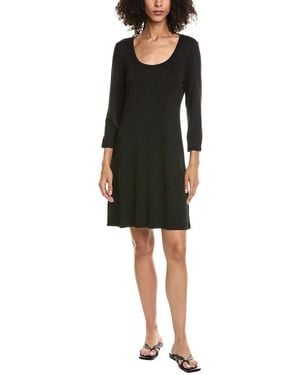 Tommy Bahama Darcy 3/4 Sleeve Short Dress - Black