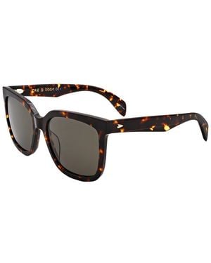 Rag & Bone 56Mm Sunglasses - Black