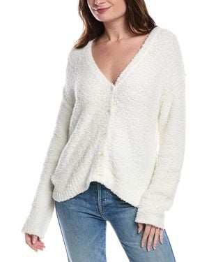 Michael Stars Hudson Crop Cardigan - White