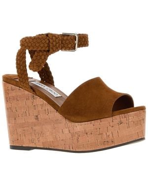 Jimmy Choo Jori 100 Suede Pump - Brown