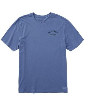Life Is Good. Crusher Lite T-Shirt - Blue