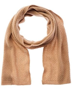 Portolano Cashmere Scarf - Natural