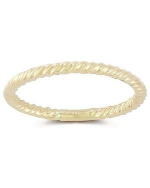 Ember Fine Jewelry 14k Twist Ring - White