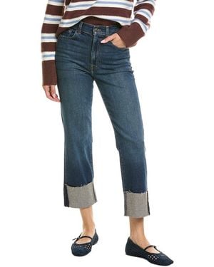 7 For All Mankind Logan Stovepipe Greenwich Jean - Blue