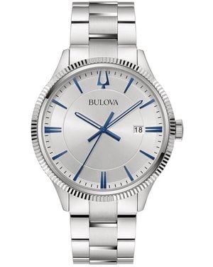 Bulova Stainless Steel Watch - Gray