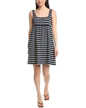 Nation Ltd Kitty Babydoll Mini Dress - Blue