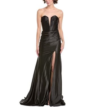 Jovani Emerald Gown - Black