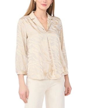 Vince Camuto Collared Blouse - White