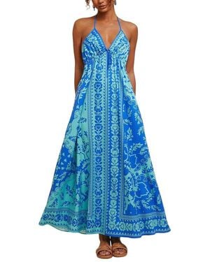 DELI S Maxi Dress - Blue