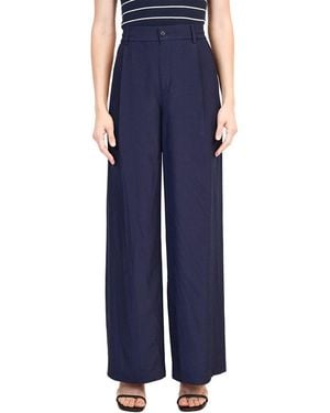 Jonathan Simkhai Sydnie Pleated Pant - Blue