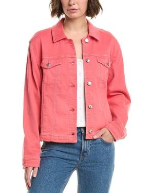 Tommy Bahama Leila Sunwashed Denim Jacket - Red