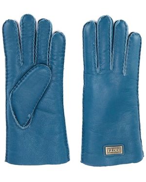 Australia Luxe Sheepskin Gloves - Blue
