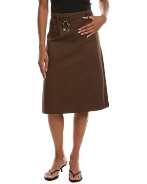 Seraphin Pencil Skirt - Brown