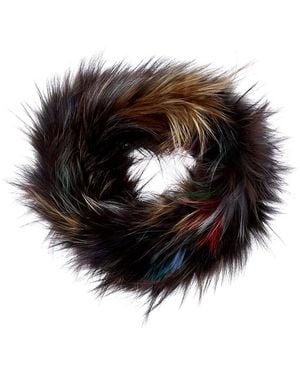 La Fiorentina Infinity Scarf - Brown