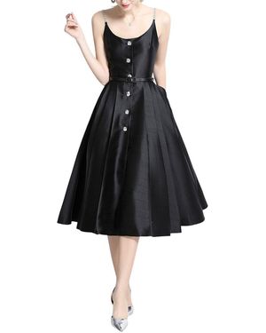 DZA Midi Dress - Black