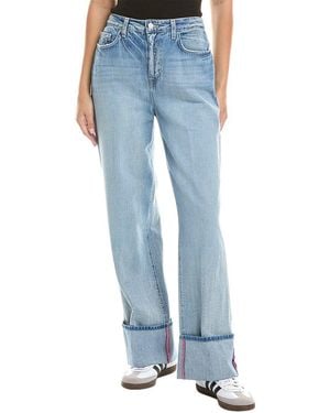 L'Agence Miley Ultra High-Rise Emerson Wide Leg Jean - Blue