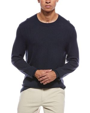 Theory Wool-Blend Crewneck Jumper - Blue