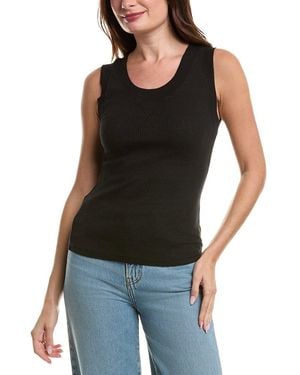 Project Social T Salgado Rib Ringer Tank - Black
