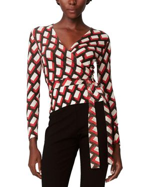 Diane von Furstenberg Vincente Wool Sweater - Red