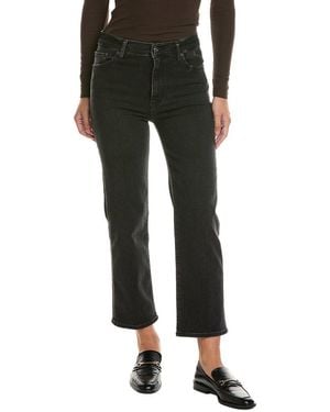 FRAME Frame Petite Denim Meteor Pixie Le Sleek Straight Jean - Black