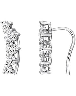 Created Forever 0.50 Ct. Tw. Lab-Grown Diamond Climber Earrings - White