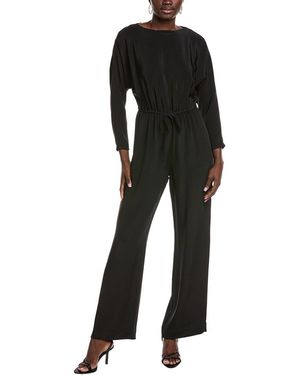 J.McLaughlin Bacall Silk Jumpsuit - Black