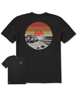 Life Is Good. Crusher T-Shirt - Black