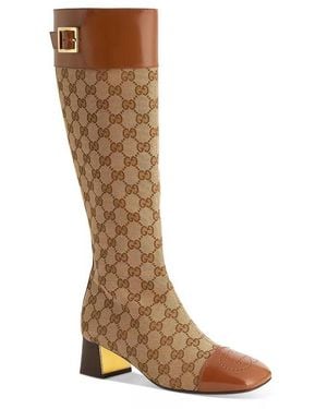 Gucci Ellis Supreme Boots - Brown