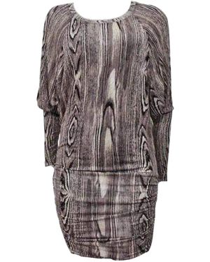 BCBGMAXAZRIA Machiato Olive Knit Dress - Brown