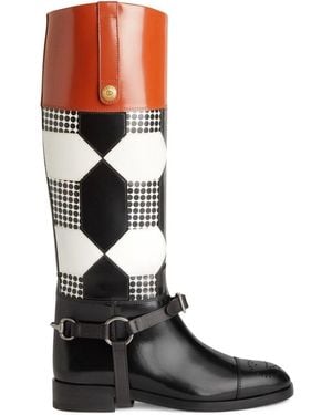 Gucci Zelda Horsebit Harness Boot - Brown