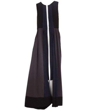 BCBGMAXAZRIA Izabela Color-blocking Gown - Black