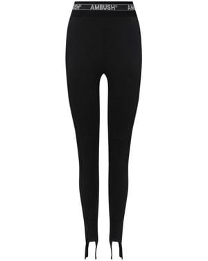 Ambush Logo Waistband Leggings - Black