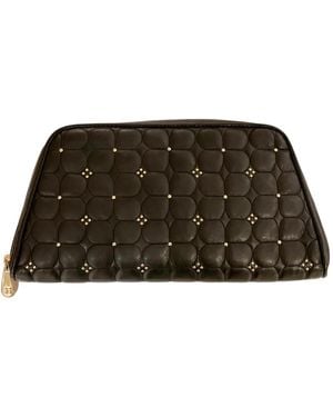 BCBGMAXAZRIA Black Leather Clutch