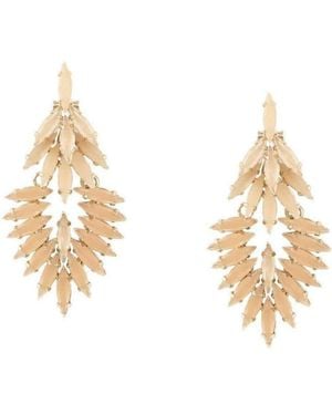 BCBGMAXAZRIA Ombre Stone Earrings - Natural