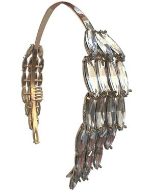 BCBGMAXAZRIA Rhinestone Headpiece - Metallic