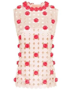 Paskal Blush Pink Laser-cut Top