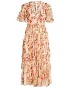 Needle & Thread Waltzing Blooms Ballerina Dress - Pink